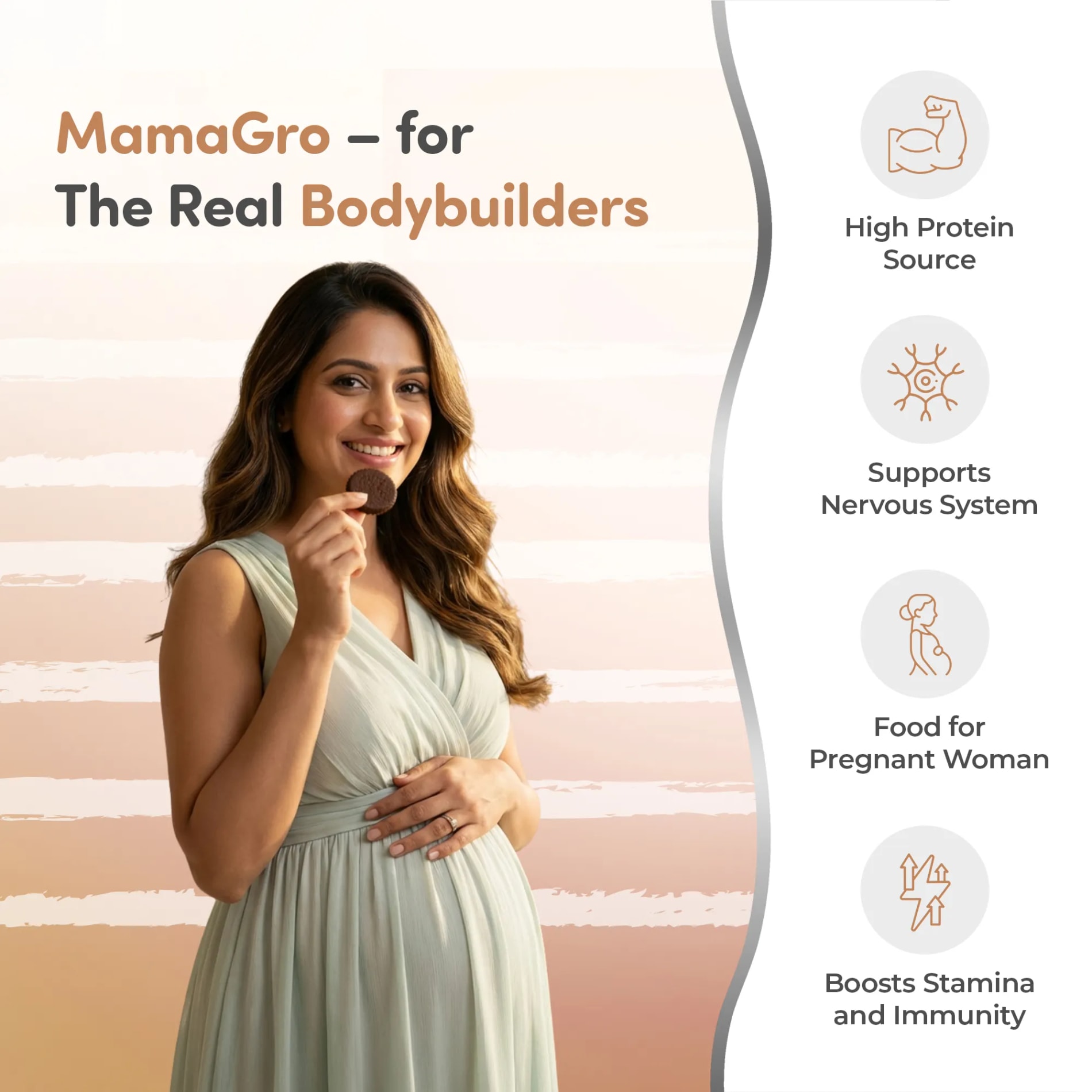 MamaGro™ Protein Diskettes - 250gm Chocolate