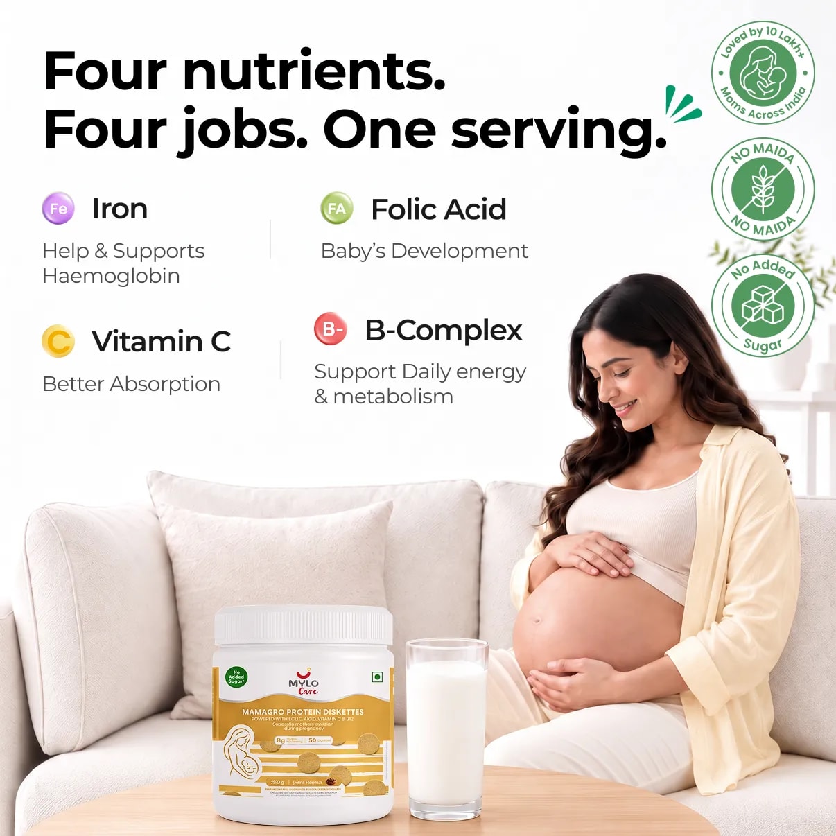 MamaGro™ Protein Diskettes - 250gm-Jeera