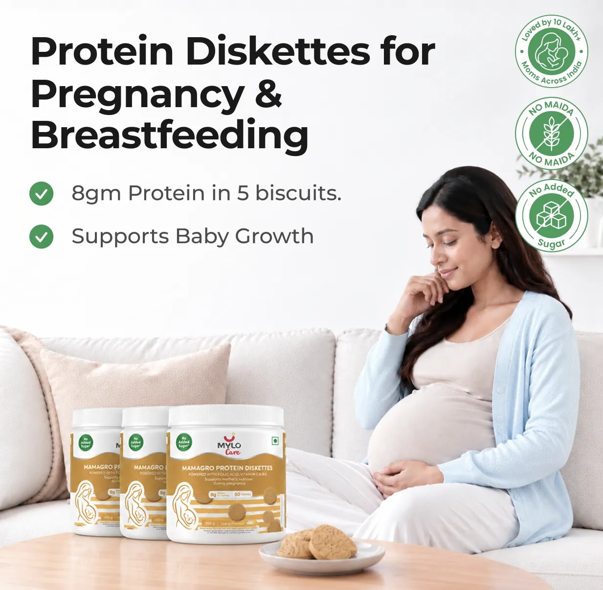 MamaGro™ Protein Diskettes - 750gm Jeera