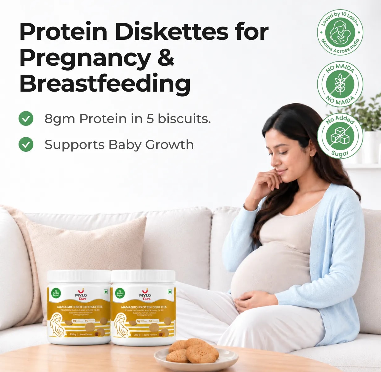 MamaGro™ Protein Diskettes - 500gm - Jeera 