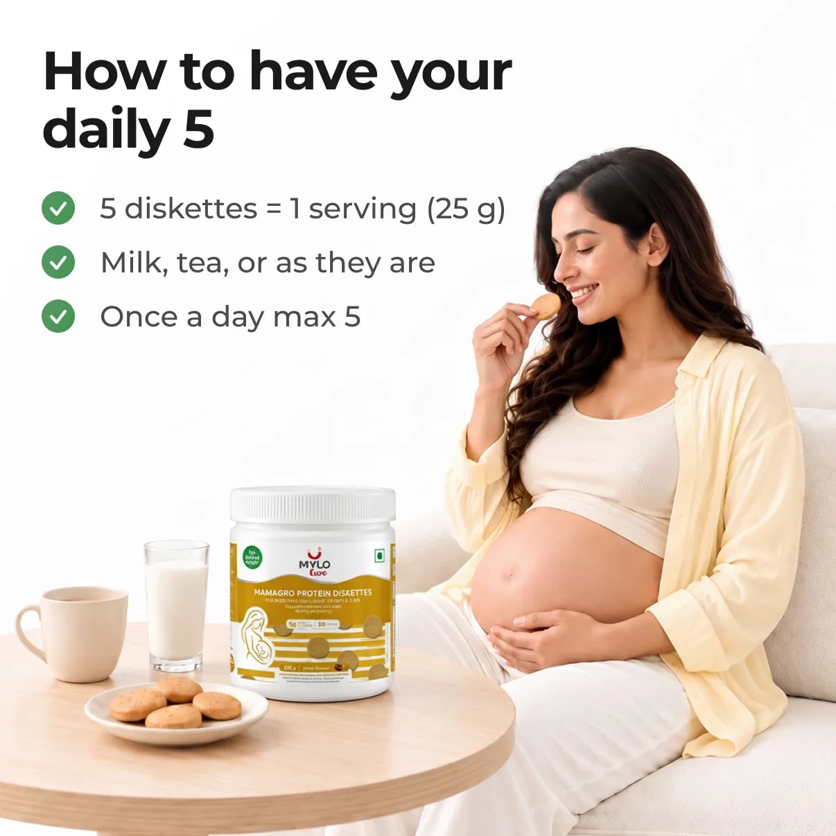 MamaGro™ Protein Diskettes - 750gm Jeera