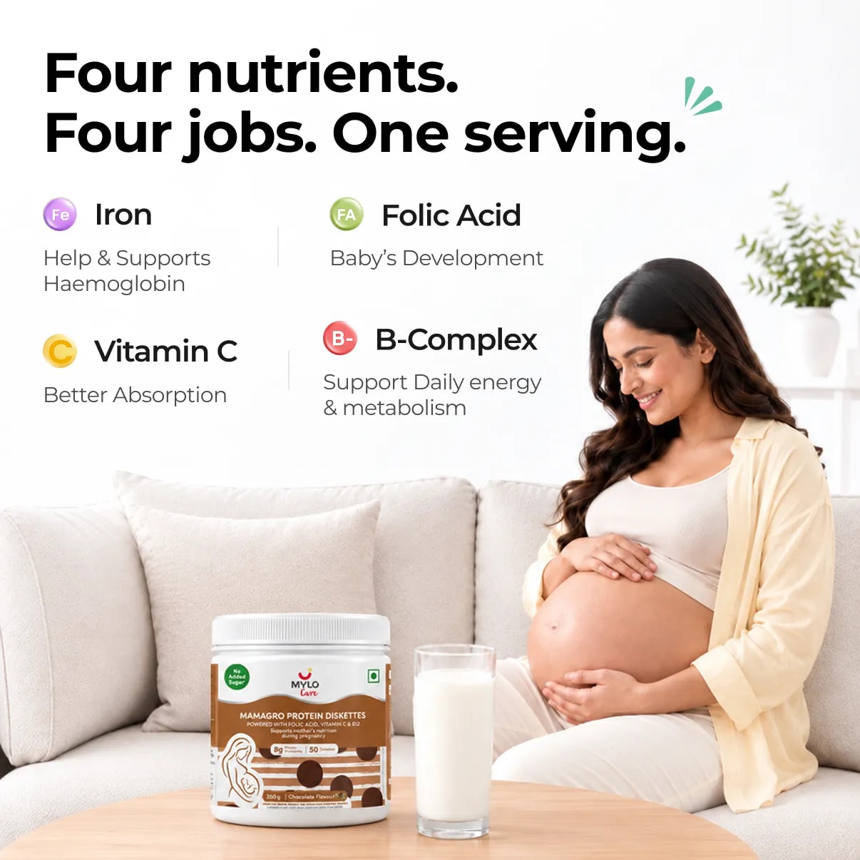 MamaGro™ Protein Diskettes - 250gm Chocolate