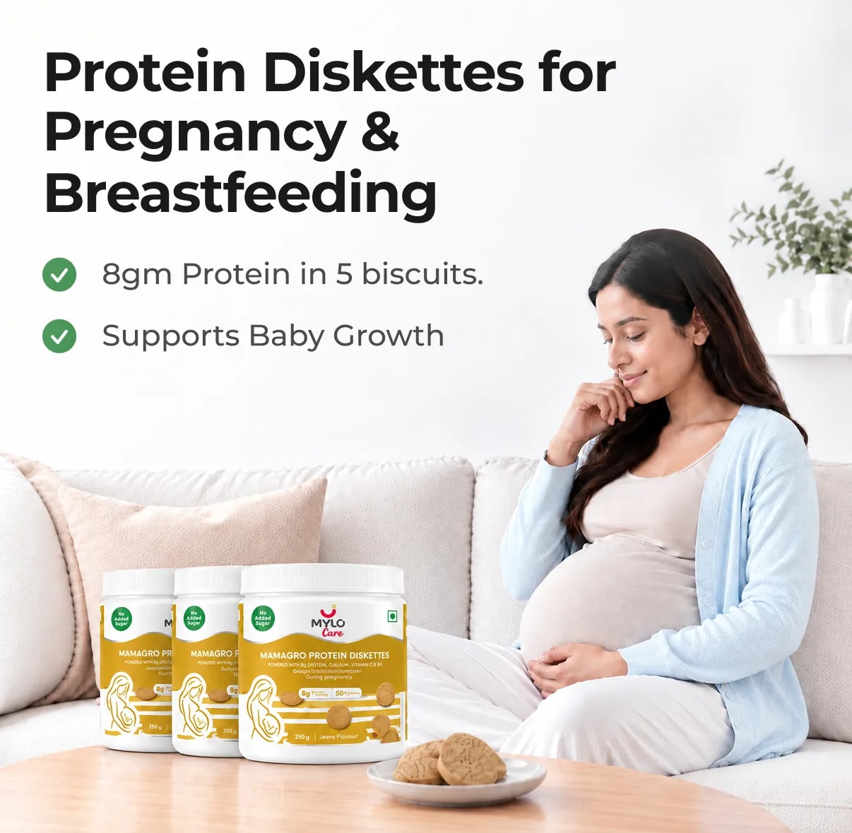 MamaGro™ Protein Diskettes - 750gm Jeera