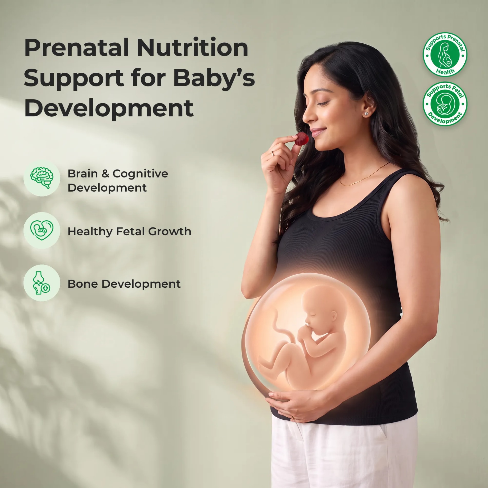  Mylo Care MamaGro Prenatal Gummy - Strawberry Flavour (90 Gummies)