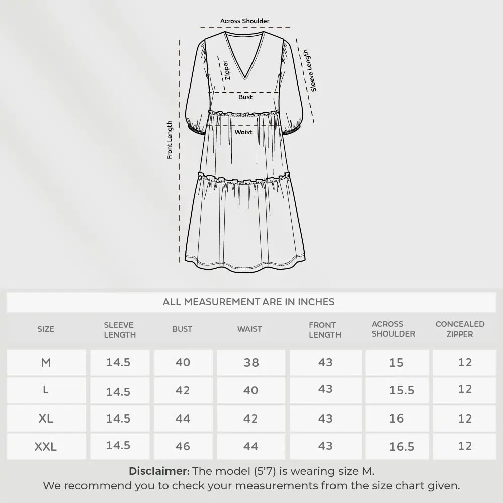 Pre & Post Maternity /Nursing Ruffle collared Solid Midi Dress with both sides Zipper for Easy Feeding – Solid - Olive Green-XL