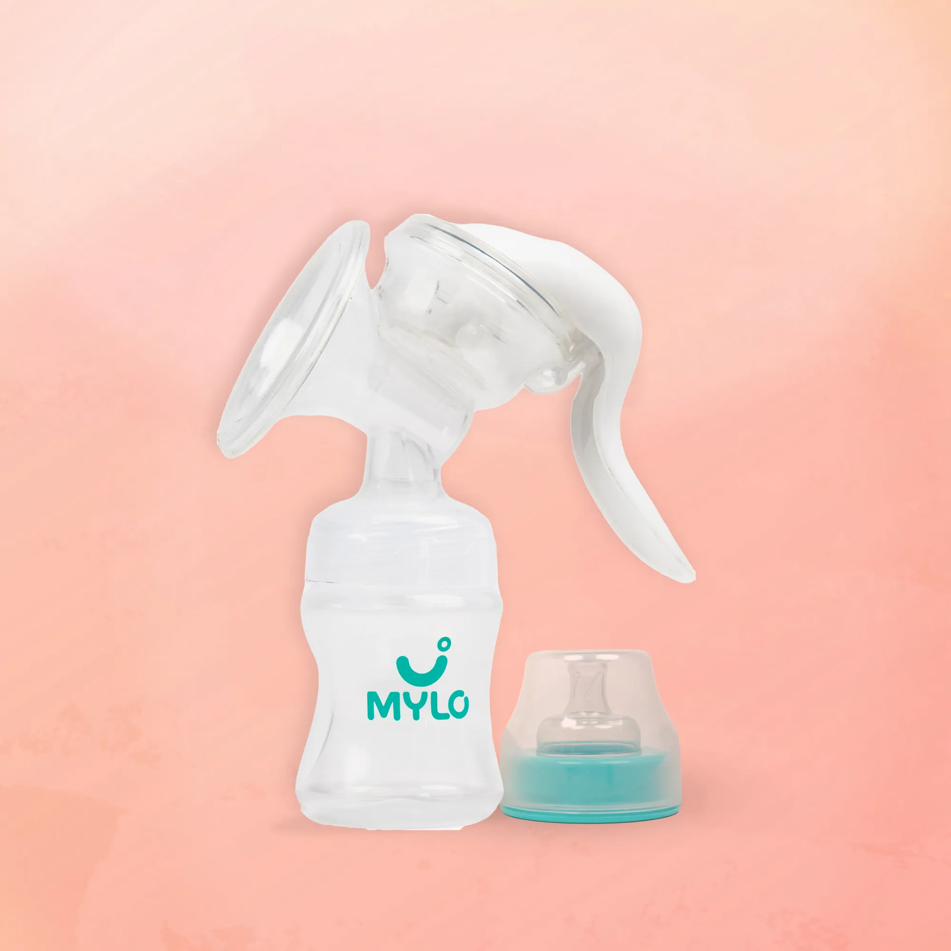 Manual Breast Pump With Bottle (150 ml)