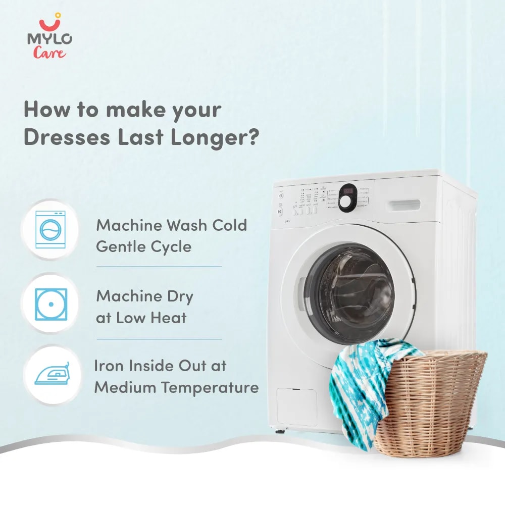 Maternity Dresses For Women with Both Side Zipper For Easy Feeding | Adjustable Belt for Growing Belly | Kaftan Dress | Shibori Print - Sea Green | XL