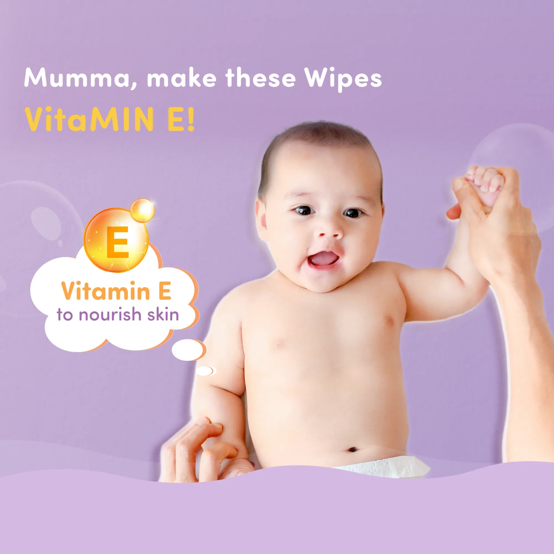 Gentle Baby Wipes With Lid - Organic Coconut Oil, Neem, Aloe Vera and Vitamin E | 98% Pure Water | Dermatologically Tested (Pack of 8) - 72 Wipes Per Pack