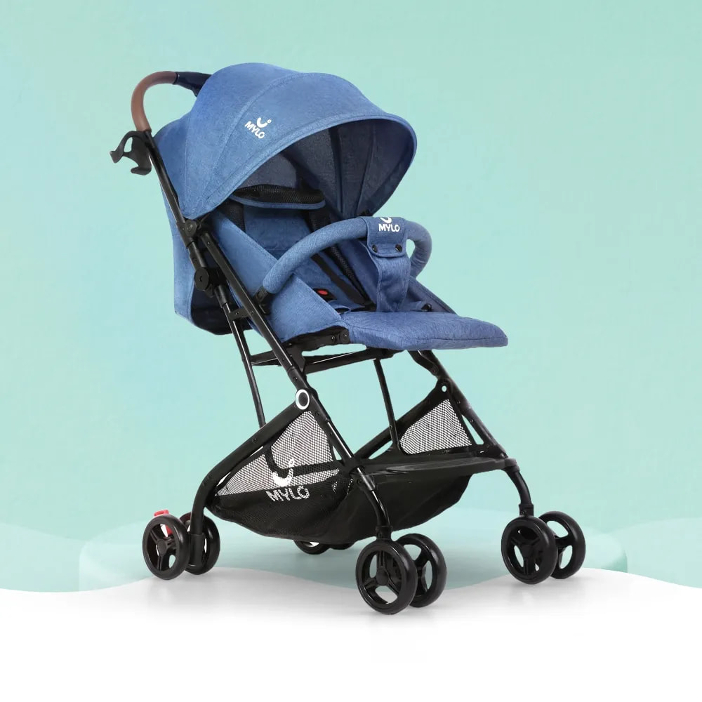 Riviera Ultra-Light Premium Baby Stroller - Blue