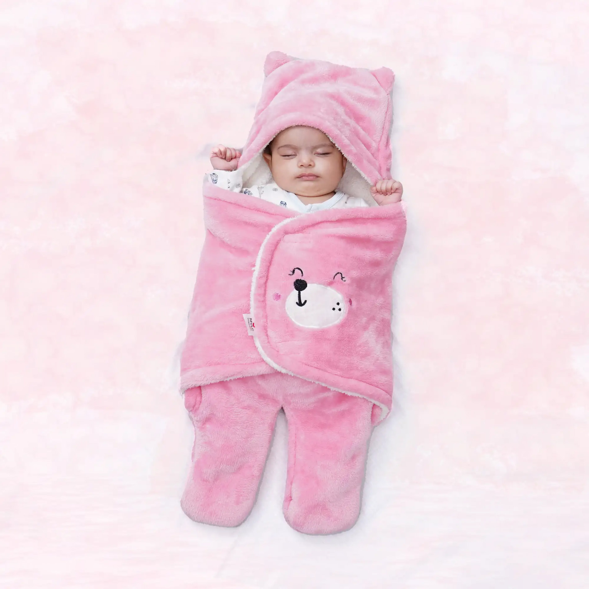 Baby Wrapper - Light Pink