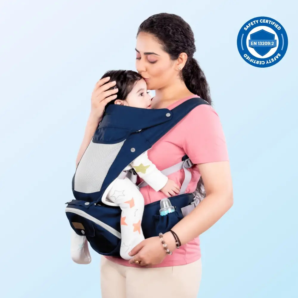 9 in 1 Baby Carrier Bag - Blue
