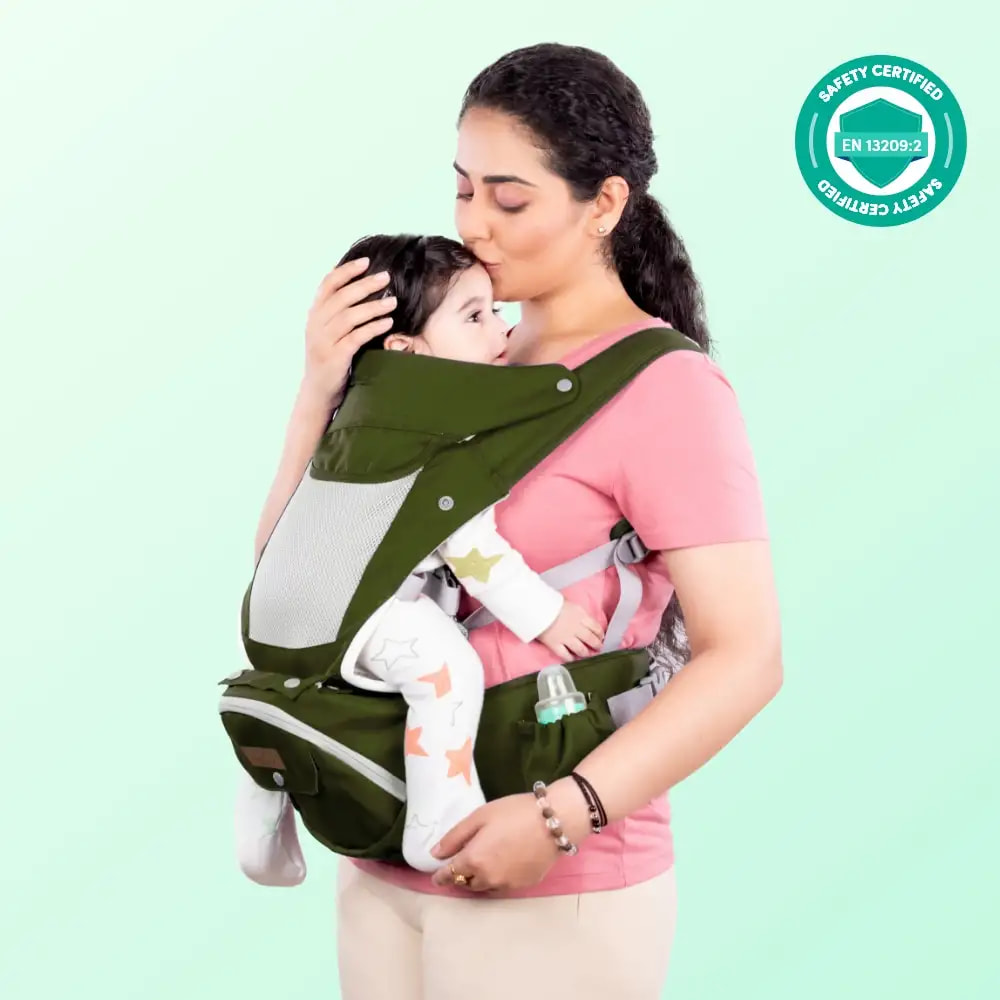 9 in 1 Baby Carrier Bag - Green