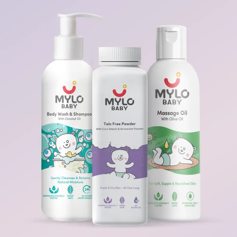 Mylo Baby Bath Regime Kit