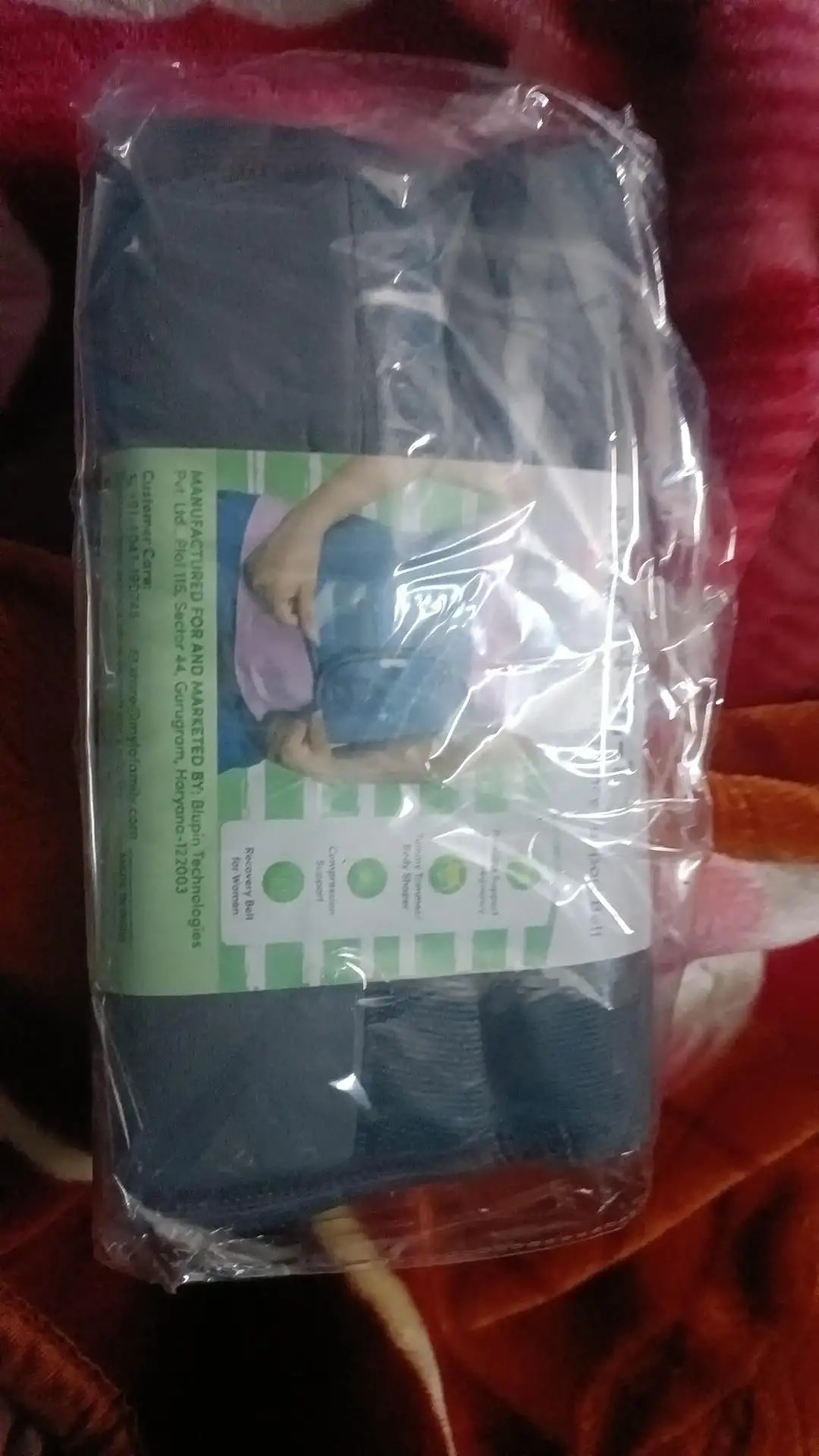 Post Pregnancy Belt After Delivery | Tightens Tummy | Improves Posture | Provides Back Support | Belly fat Loss Belt | Comfortable & Lightweight - M