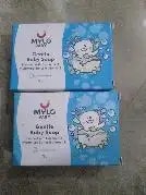 Mylo Baby Soap 75g - For 0-3 years with Vitamin E, Murumuru Butter, Jojoba Oil & Coconut Oil  - Pack of 3