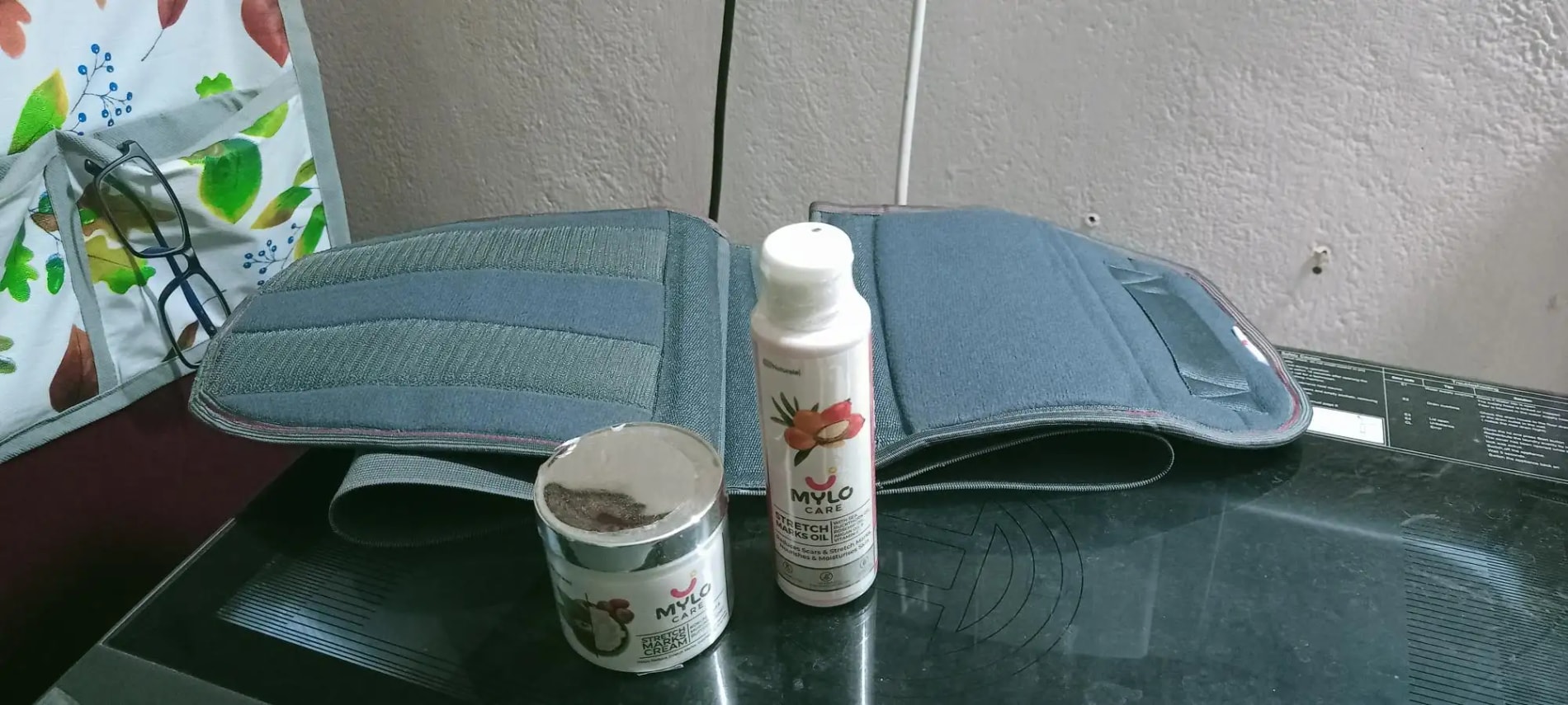 Post Pregnancy Belt After Delivery | Tightens Tummy | Improves Posture | Provides Back Support | Belly fat Loss Belt | Comfortable & Lightweight - M