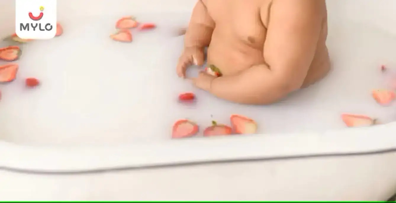 குழந்தைகளுக்கான பால் குளியல்: அர்த்தம், நன்மைகள் மற்றும் எப்படி செய்வது | மைலோஃபேமிலி