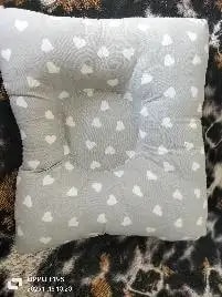 Premium Head Shaping Baby Pillow | Provides Neck Support | Prevents Flat Head Syndrome | Portable & Lightweight | 0-36 Months | Shades of Grey