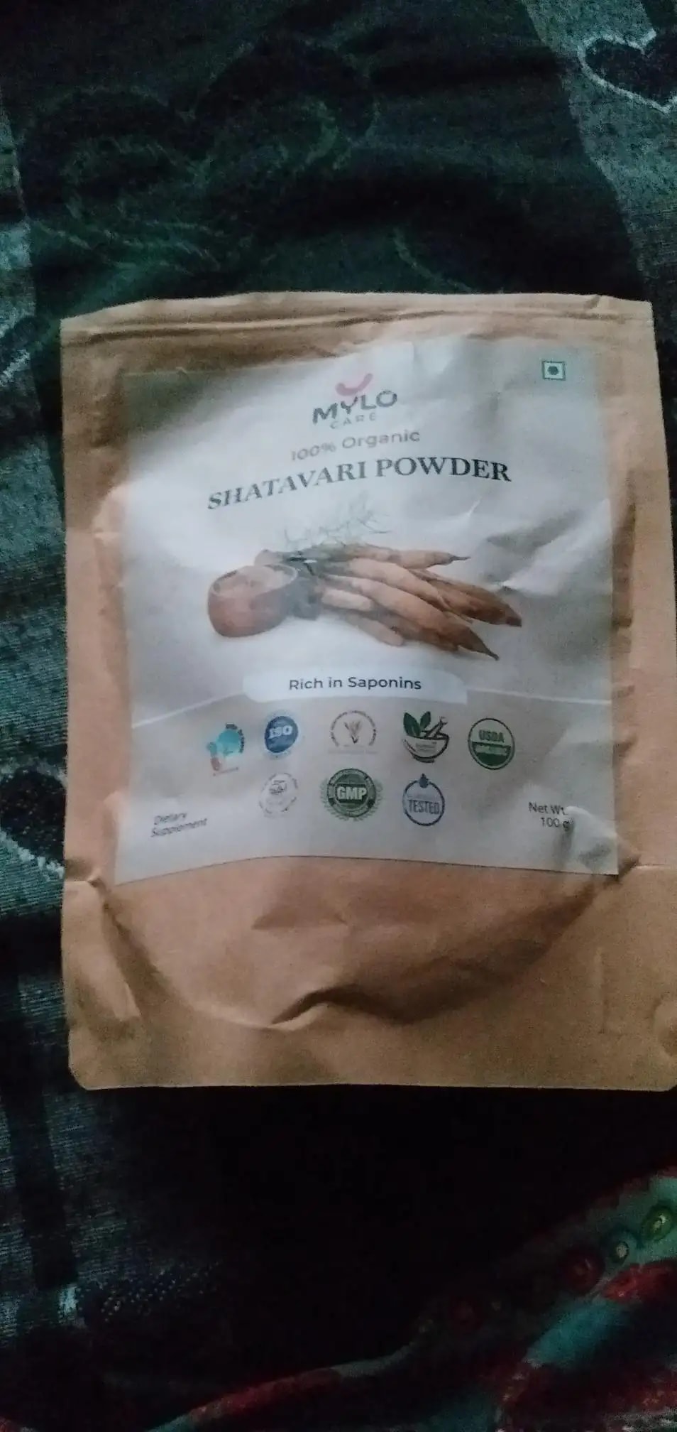 Mylo Care Shatavari Powder for Women | Improves Lactation | Promotes Hormonal Balance | Relieves Stress & Anxiety | Clinically Tested - 200 gm