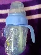 Baby Sipper | 2-in-1 Convertible Sipper with Spout & Straw | Sipper Bottle for Kids - 150ml - BPA-Free (Green)