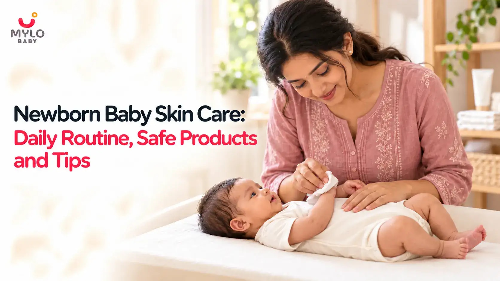 Newborn Baby Skin Care: Daily Routine, Safe Products and Tips