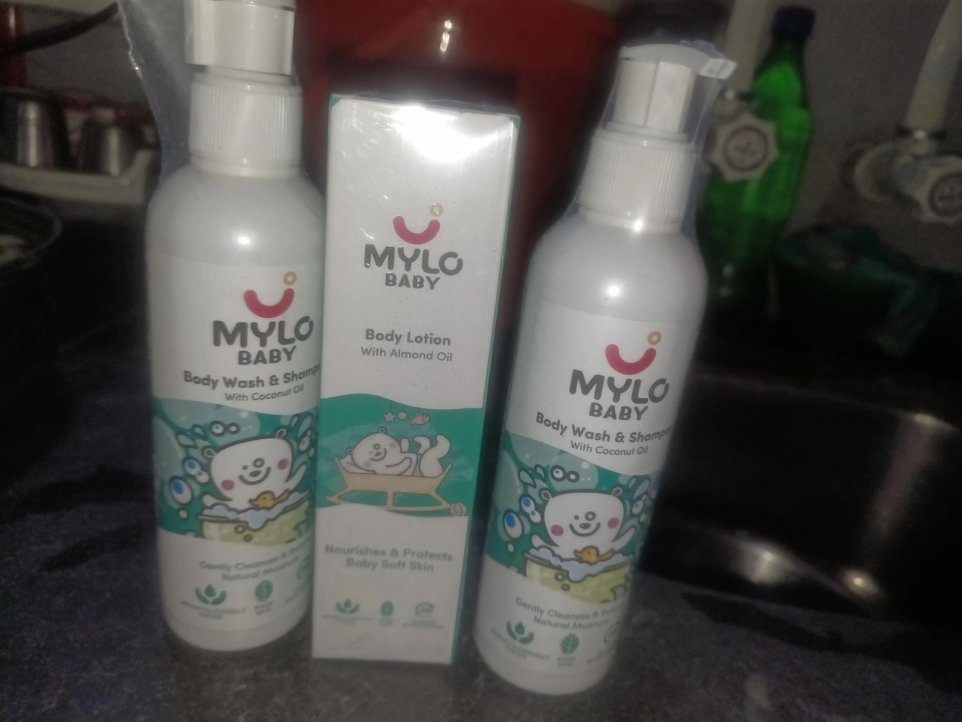 Baby Shampoo and Body Wash | Gentle Cleansing Head-to-Toe | Tear Free Formulation | Retains Natural Moisture | Dermatologically Tested | Made Safe Certified- 200 ml - Pack of 2