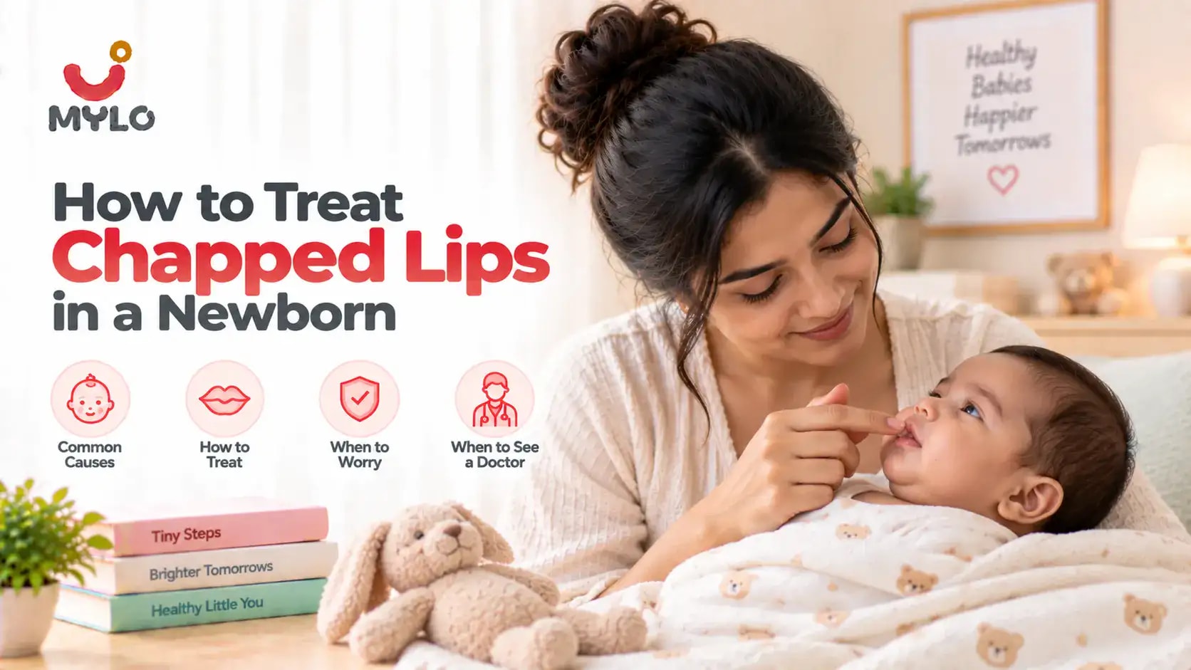 How to Treat Chapped Lips in a Newborn