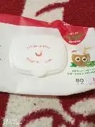Gentle Baby Wipes With Lid - Organic Coconut Oil, Neem, Aloe Vera and Vitamin E | 98% Pure Water | Dermatologically Tested (Pack of 6) - 72 Wipes Per Pack