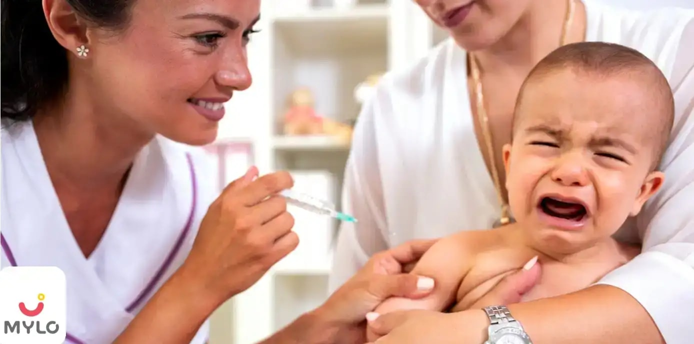 టీకాలు వేసిన తర్వాత పిల్లలు ఏడవడం సాధారణమేనా? వారిని ఎలా కూల్ చేయాలి?