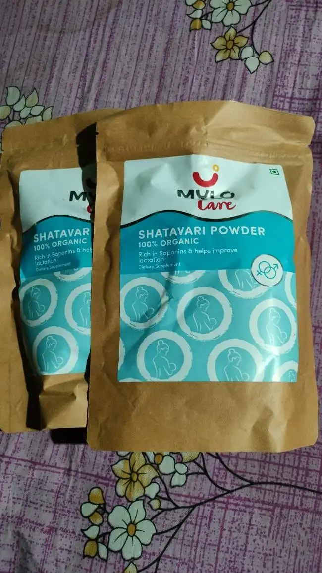 Mylo Care Shatavari Powder for Women | Improves Lactation | Promotes Hormonal Balance | Relieves Stress & Anxiety | Clinically Tested - 200 gm