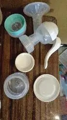 Manual Breast Pump For Feeding Mothers | Anti Colic & BPA Free | Compact & Lightweight | Easy to hold | Easy to Clean | With Bottle (150 ml)