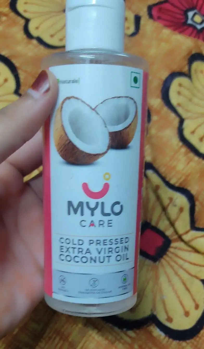 Cold Pressed Extra Virgin Coconut Oil for Skin & Hair - Nourishes Skin Deeply | Reduces Dandruff | Strengthens Hair | Soothes Baby's Rashes - 200 ml