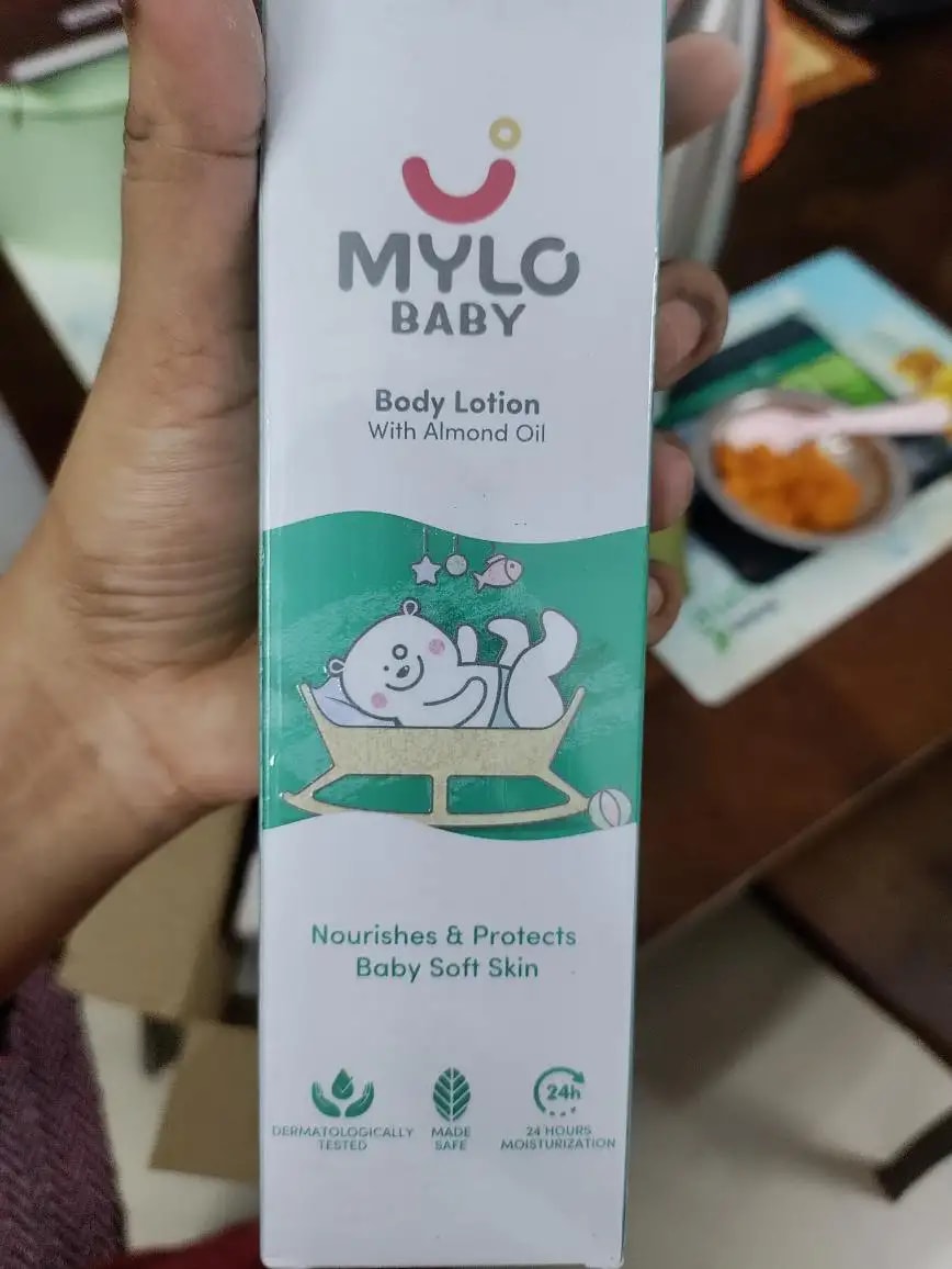 Baby Lotion for Kids | Made Safe Certified | Dermatologically Tested | Long Lasting 24 Hours Moisturisation | Soothes Dryness - 200 ml