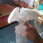 Manual Breast Pump For Feeding Mothers | Anti Colic & BPA Free | Compact & Lightweight | Easy to hold | Easy to Clean | With Bottle (150 ml)