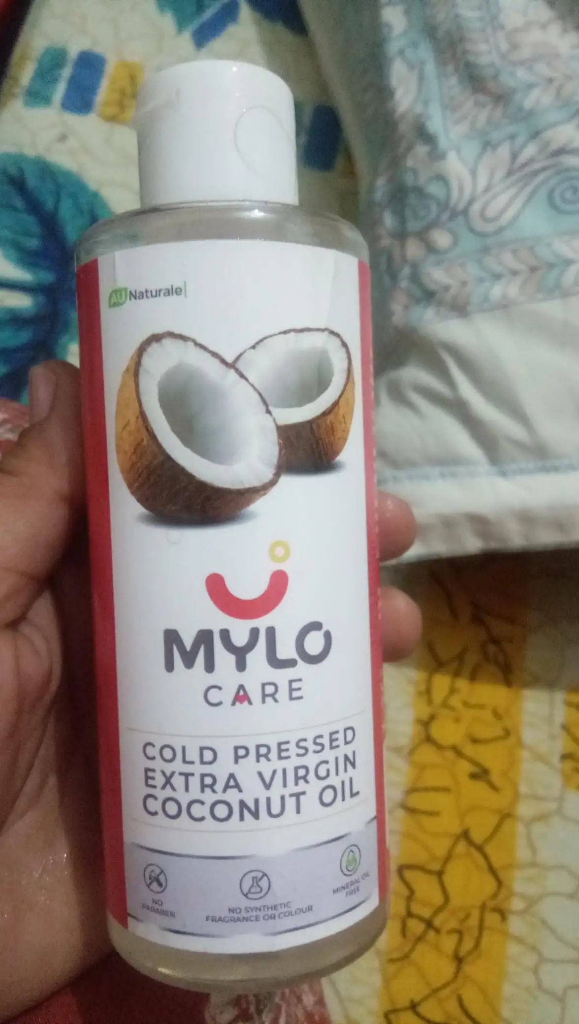 Cold Pressed Extra Virgin Coconut Oil for Skin & Hair - Nourishes Skin Deeply | Reduces Dandruff | Strengthens Hair | Soothes Baby's Rashes - 200 ml