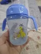 Baby Sipper | 2-in-1 Convertible Sipper with Spout & Straw | Sipper Bottle for Kids - 150ml - BPA-Free (Green)