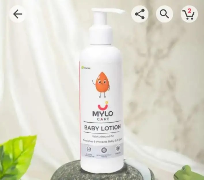 Baby Lotion for Kids | Made Safe Certified | Dermatologically Tested | Long Lasting 24 Hours Moisturisation | Soothes Dryness - 200 ml