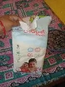 Mylo Baby New Born Diaper Pants | Up to 5Kgs | with Wetness Indicator | 92 Count