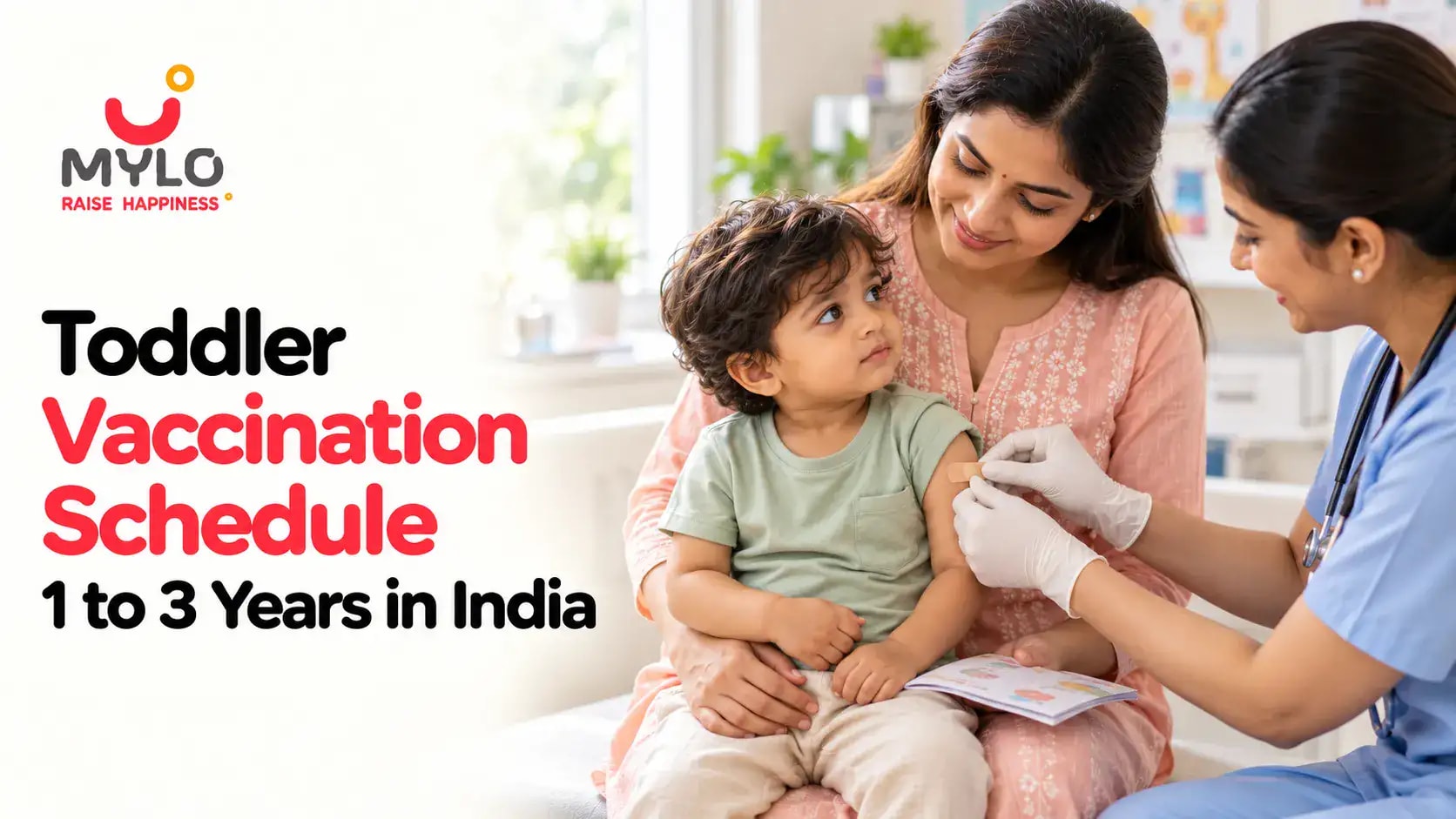 Toddler Vaccination Schedule 1 to 3 Years in India