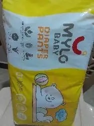 Monthly Diapering Super Saver Combo - Baby Diaper Pants Small (S) - (84 count) + Baby Wipes (Pack of 2)