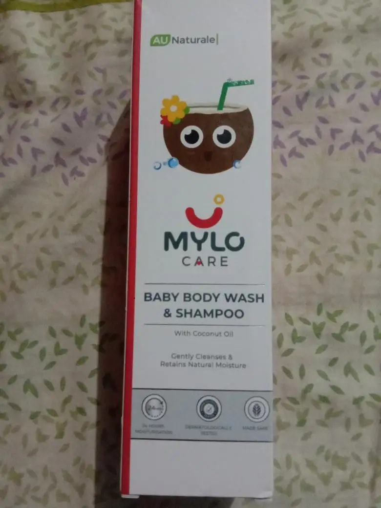 Baby Shampoo and Body Wash | Gentle Cleansing Head-to-Toe | Tear Free Formulation | Retains Natural Moisture | Dermatologically Tested | Made Safe Certified- 200 ml - Pack of 2