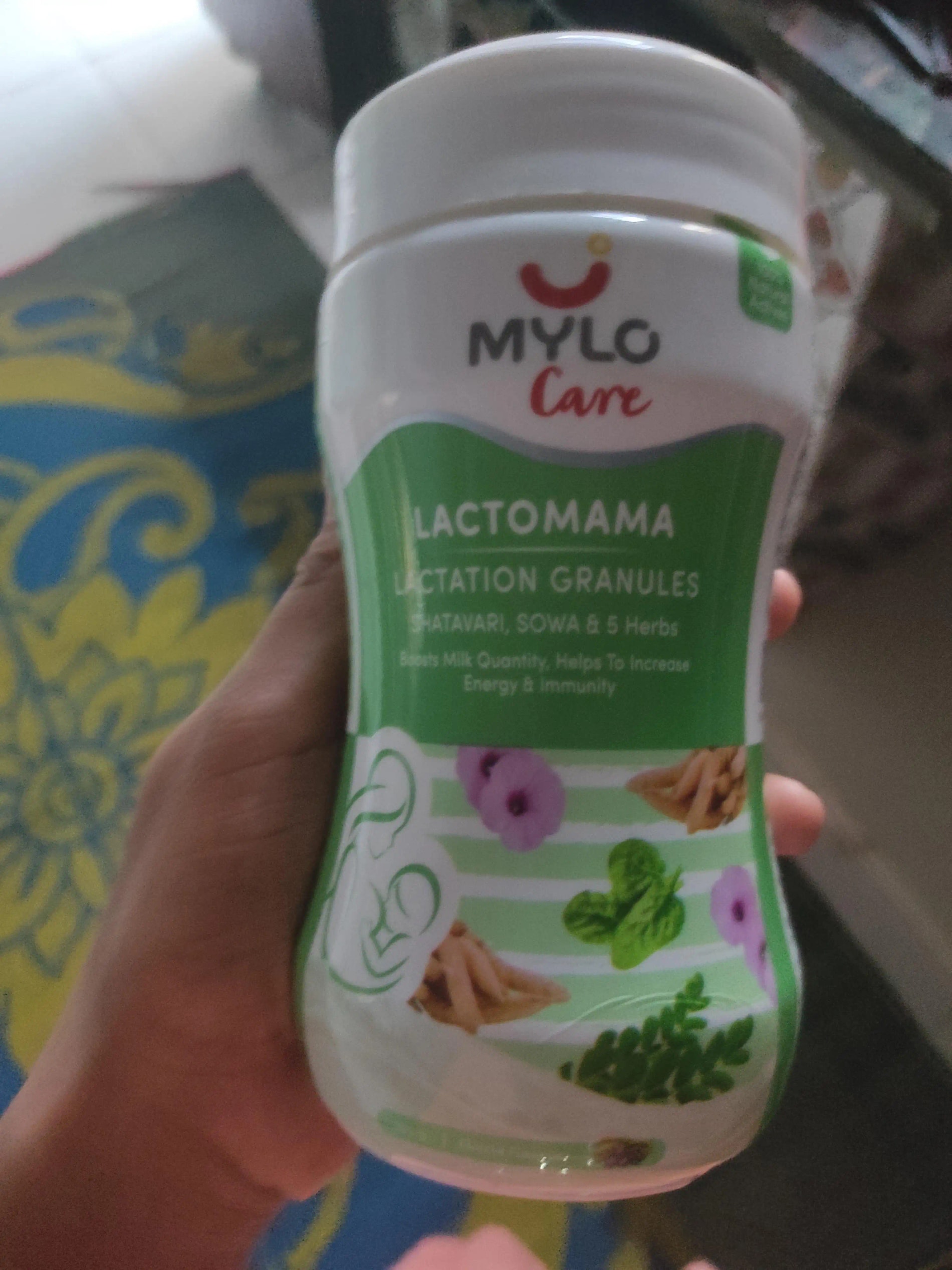 Mylo LactoMama ™ | With Shatavari, Sowa & 5 herbs | Natural Supplement for Boosting Breast Milk | 100% Natural Ingredients | 300g | Pack of 2 | Elaichi