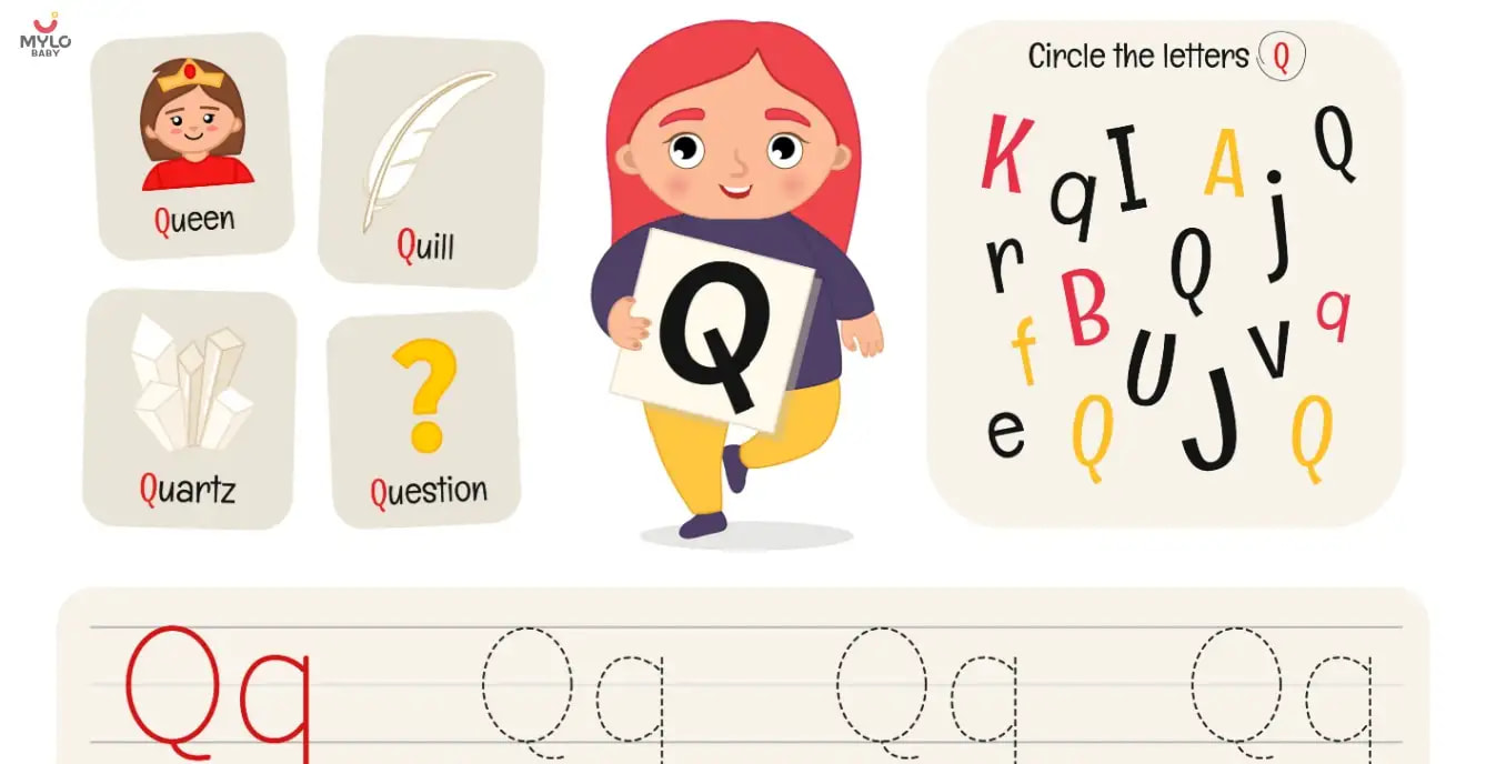 List of Common Q Words to Enhance Small Children's Vocabulary