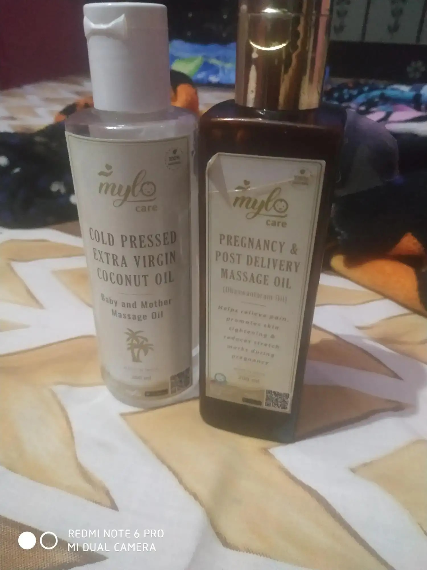 Pregnancy Massage Oil & Coconut Oil Combo