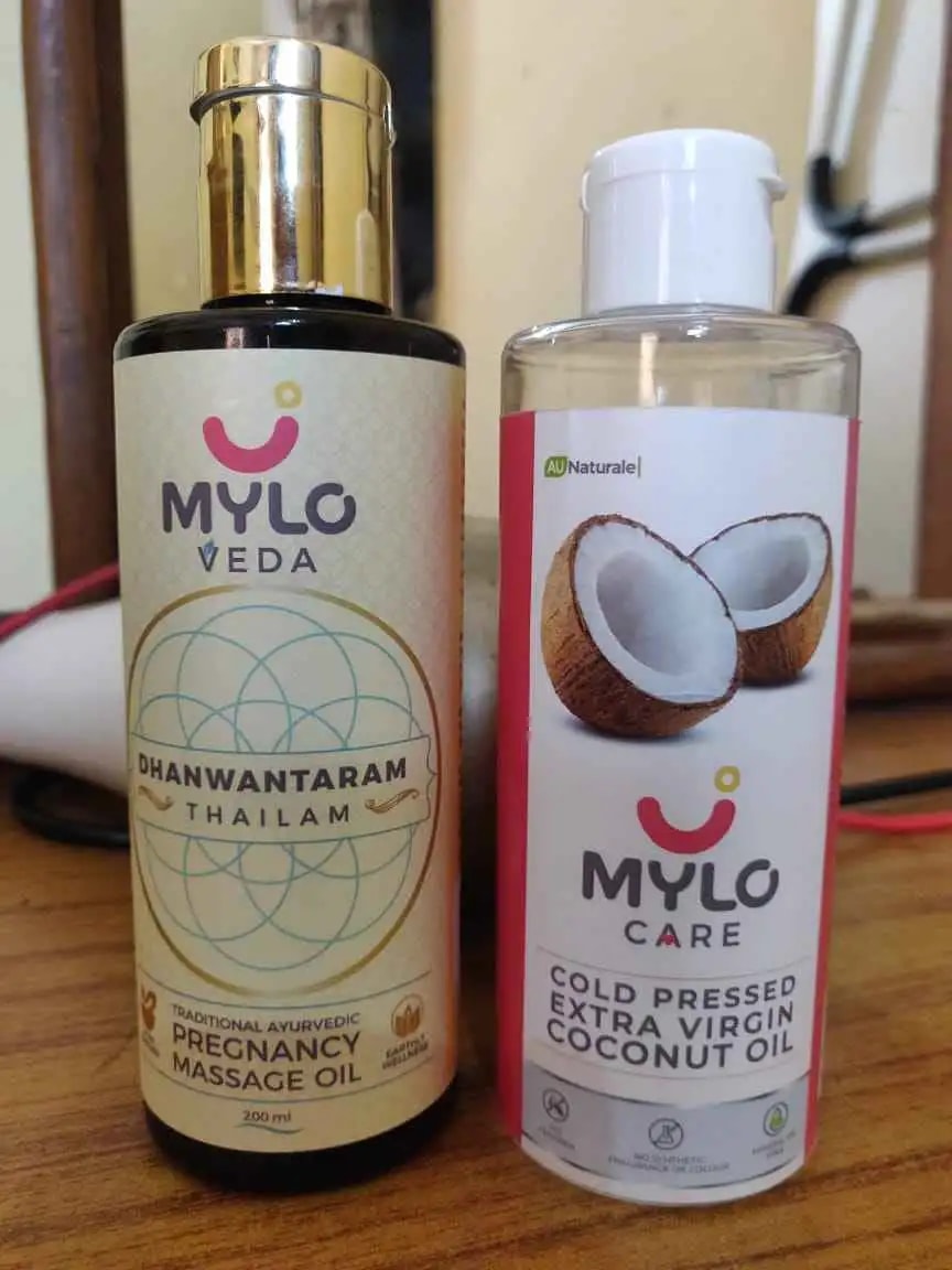Pregnancy Massage Oil & Coconut Oil Combo