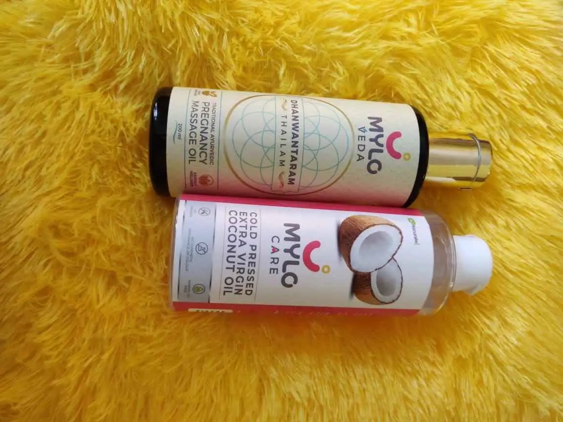Pregnancy Massage Oil & Coconut Oil Combo