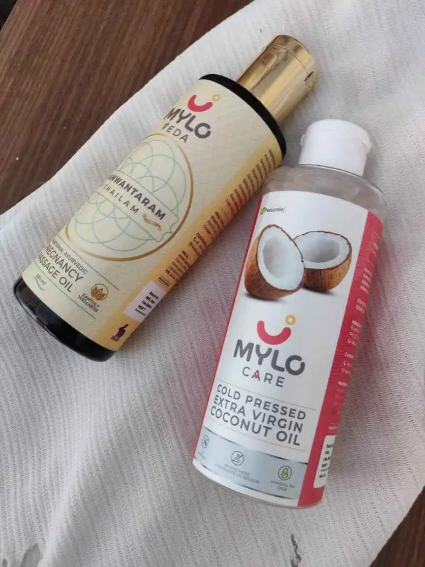 Pregnancy Massage Oil & Coconut Oil Combo