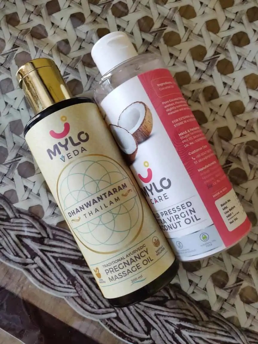 Pregnancy Massage Oil & Coconut Oil Combo