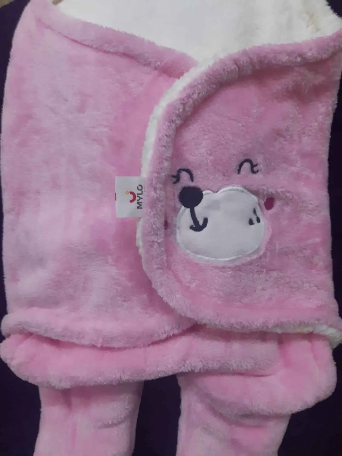 Baby Wrapper for New Born | Baby Swaddling Wrapper | 4-in-1 All Season AC Blanket cum Sleeping Bag for Baby 0-6 Months - Light Pink & Mint Green
