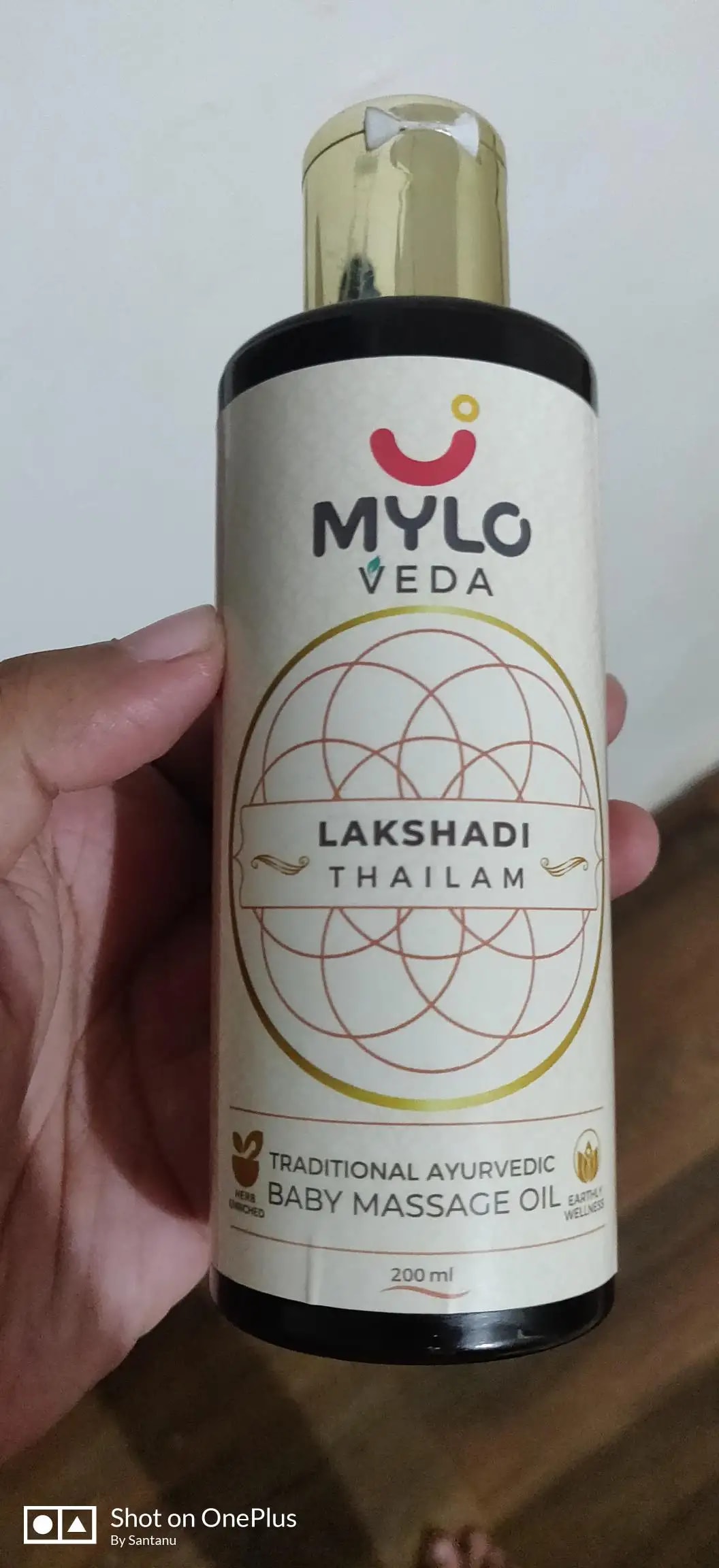 Mylo Herb Enriched Baby Massage Oil - 200 ml | Pack of 2 | Dermatologically Tested | Made Safe Certified | Nourishes Skin | Strengthens Immunity | Ayurvedic Preparation
